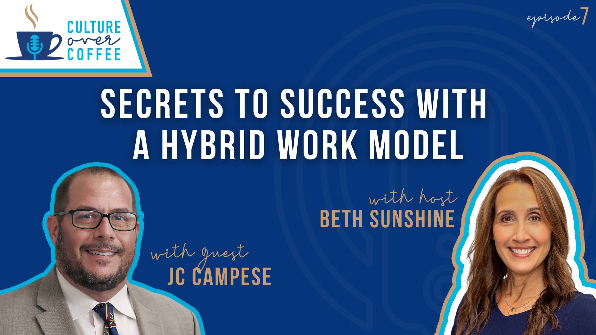Culture Over Coffee Podcast: Secrets to Success with a Hybrid Work Model with JC Campese