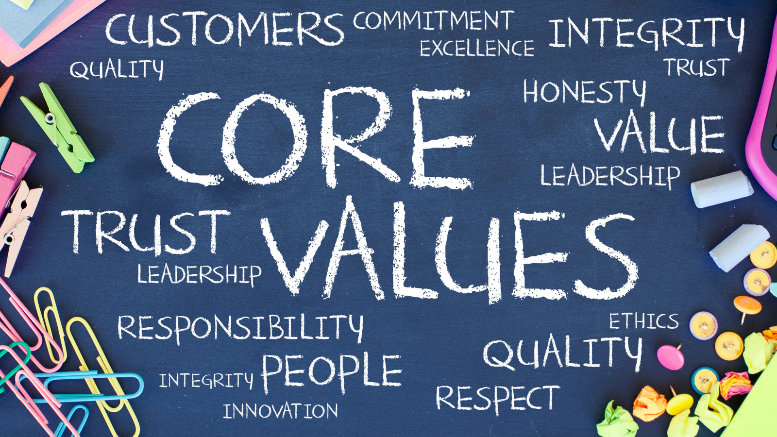 Core Vales: A List for Business Leaders